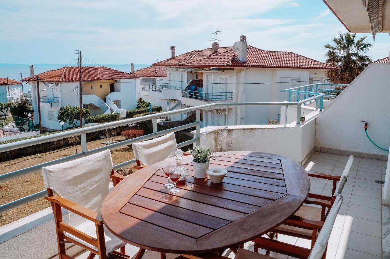 Dimitra'S Sunset View Apartment Kalyves Polygyrou Экстерьер фото